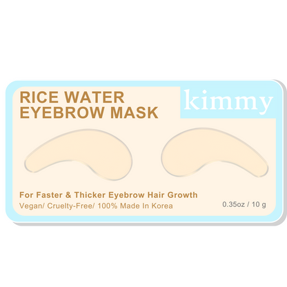 Rice Water Eyebrow Mask (For Hair Growth)